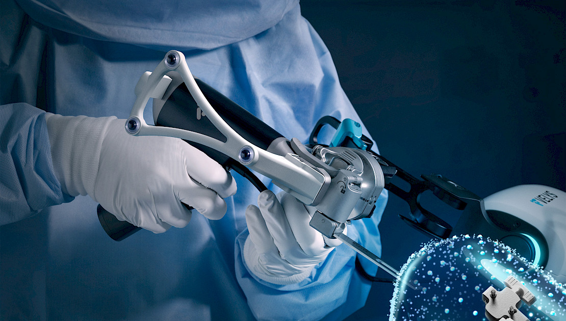 Knieroboter VELYS™ Robotic-Assisted Solution («VRAS») System in der Rosenklinik